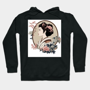 Floral Geisha Hoodie